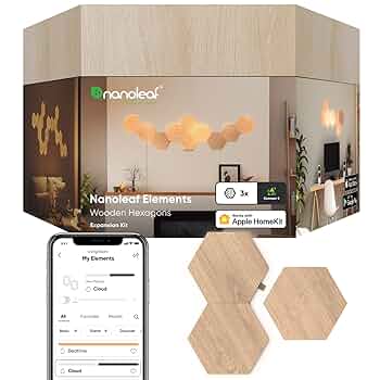 ナノリーフ　エレメンツ　Nanoleaf Elements Elements Hexagons Smarter Kit (7 Panels) - NL52-K-7003HB-7PK